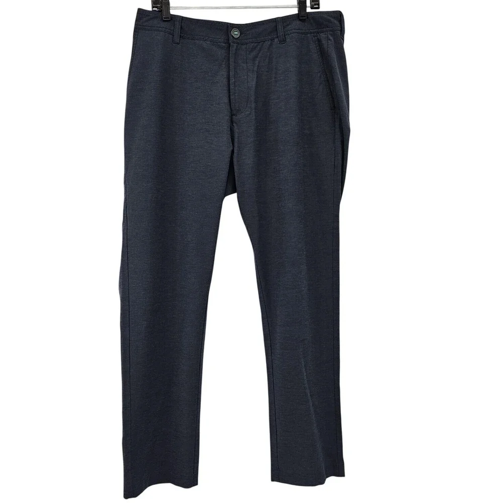 Linksoul 5 Pocket Boardwalker Golf Pants Mens 34R (34×29) Dark Gray